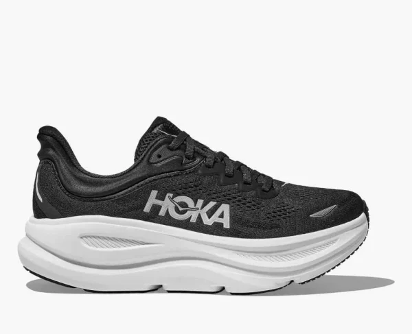 HOKA Bondi 9 Black White