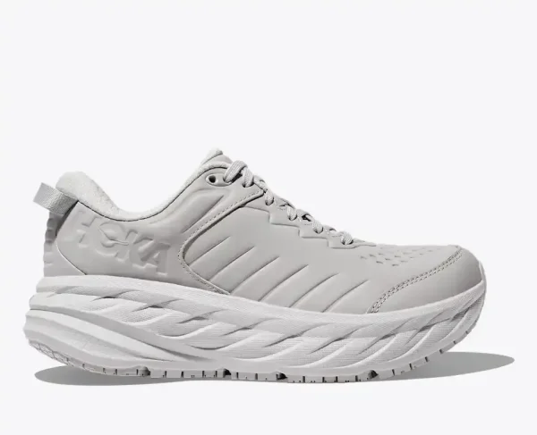 HOKA Bondi SR Harbor Mist Lunar Rock