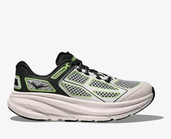 HOKA Clifton One9 Black White Green