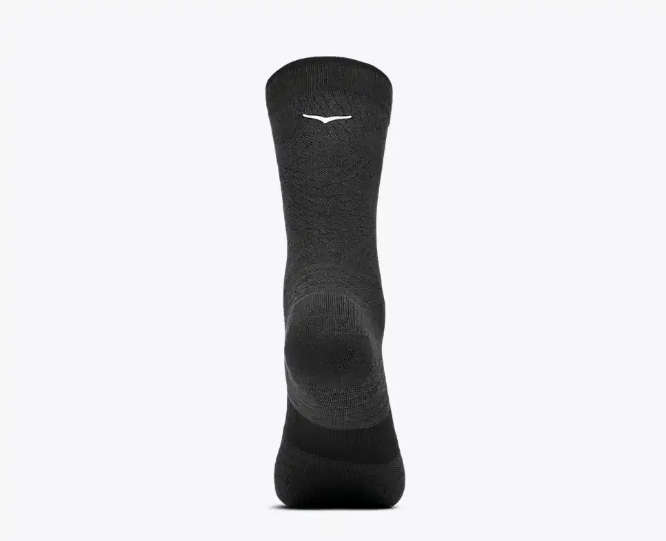 HOKA Crew Run Sock 3-Pack Black/Black/Black