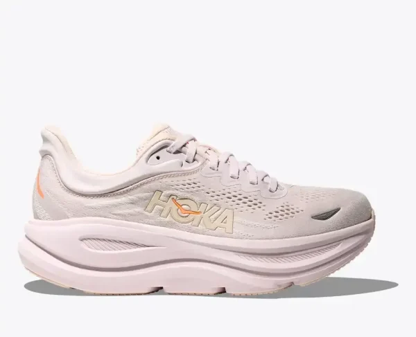 HOKA Bondi 9 Lilac Cream Tangerine Glow (Women's)
