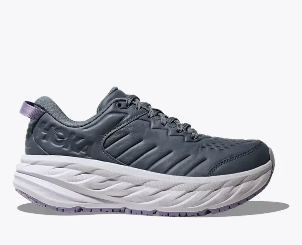 HOKA Bondi SR Faded Navy Berry Patch (Women's)