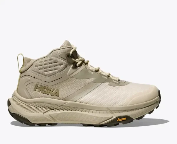 HOKA Transport Hike GORE-TEX Oyster Mushroom Vintage Yellow (Women's)